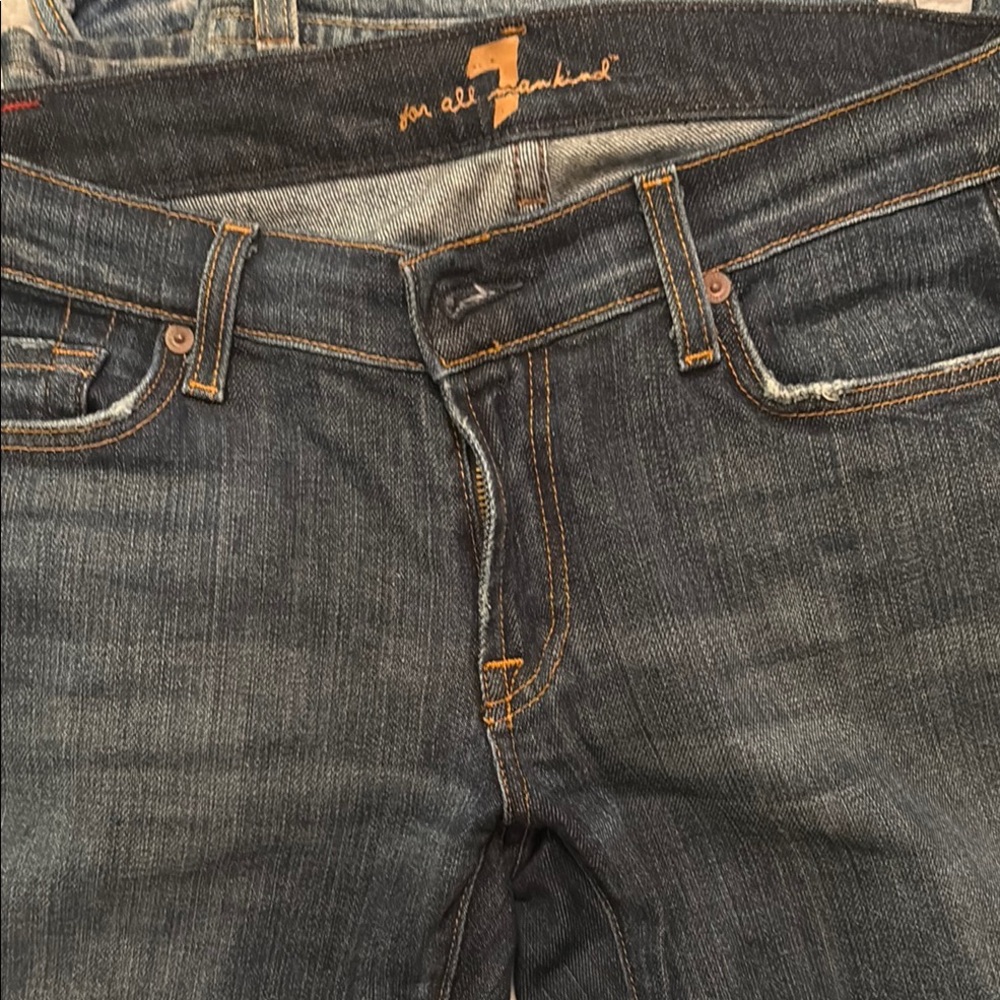 7 For All Mankind Women's Jeans  DON’T confuse w/dept store brand, ***Seven***.
